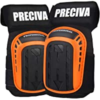 Los mejores  - Preciva - Rodilleras profesionales Heavy Duty - Rodilleras acolchadas de espuma con cojín de gel cómodos y correas…